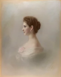 Portrait de la grande-duchesse Élisabeth Féodorovna, princesse Élisabeth de Hesse et du Rhin