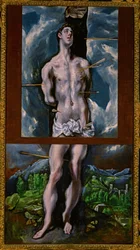 Saint Sébastien 1608-13 (peinture sur toile)