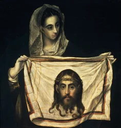 Sainte Véronique avec le Saint Suaire