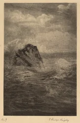 Un Rocher dans la Mer