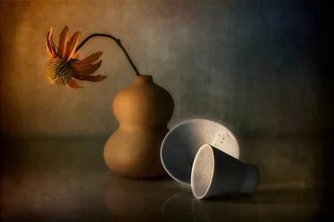 Réflexion sur une nature morte mélancolique