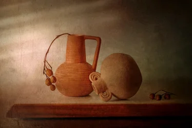 Poterie rustique et chaleureuse