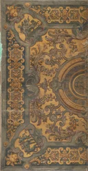 Plafond avec des putti dans les coins