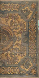 Plafond avec des putti dans les coins
