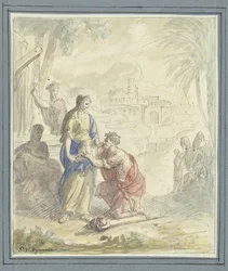 Rébecca et Éliézer au puits