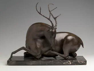 Cerf au repos, c. 1915