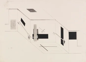 La salle Proun. Feuille 5 du portfolio I Kestner, 1923