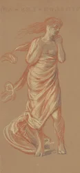 Figure Féminine Drapée Debout, vers 1872-77