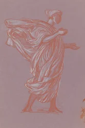 Étude pour Filles Grecques se Baignant, c. 1872