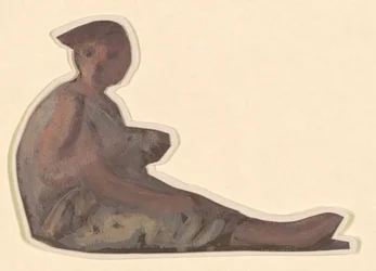 Étude pour Filles grecques se baignant, vers 1872