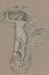 Étude pour Luna