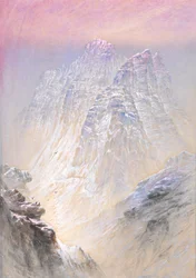 Sasso di Pelmo vu de St. Luzia, Tyrol