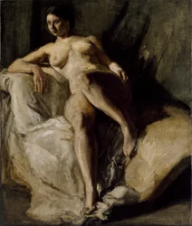 Figure féminine assise, 1906 [LDUCS-5189]