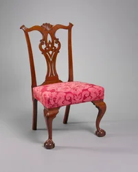 Chaise latérale, vers 1775
