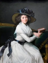"Portrait de la Comtesse de la Chatre (Marie Charlotte Louise Perrette Aglae Bontemps