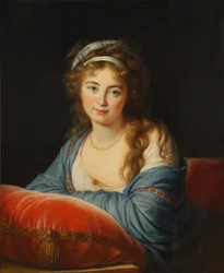 Portrait de la Comtesse Yekaterina Skavronskaya, née von Engelhardt 1761-1829, 1796