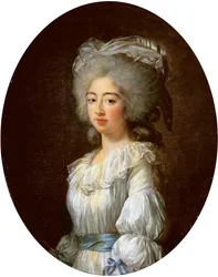 Portrait de Louise Marie Joséphine, comtesse de Provence, future reine de France