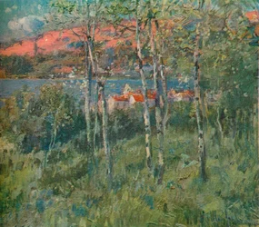 Un village en Galice Espagne, vers 1908