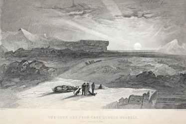 Vue depuis le cap George Russell, illustration de 