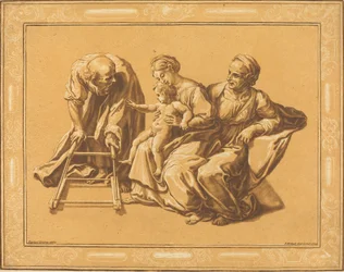 La Sainte Famille, 1724