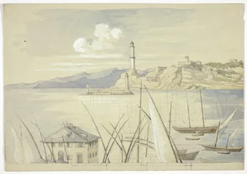 Gênes depuis la Croce di Malta