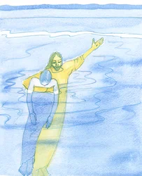 Alors que nous luttons avec des problèmes sérieux, déterminés à rester fidèles au Christ, Il est très proche, tenant dans Ses bras chaque ami bien-aimé, comme un sauveteur tient un nageur épuisé