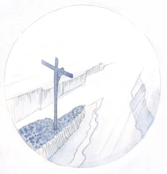 Par la puissance du Sacrifice du Christ, pendant la Sainte Messe, le Christ perce le Ciel et nous rapproche tous du Père - tout comme lorsqu