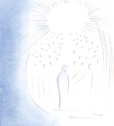 Le Christ est venu dans mon âme en gloire, avec les saints chers qui vivent en Sa Présence