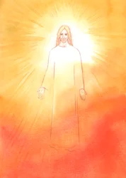 Le Christ est radieux et joyeux dans Sa Vie Ressuscitée