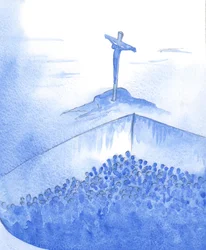 Christ notre frère et Divin Sauveur a payé la dette due à nos péchés. En le reconnaissant, nous sortons de notre 