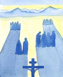 Le Christ voyait, depuis la Croix, une foule de spectateurs : les perplexes, les curieux, les hostiles et les sympathiques