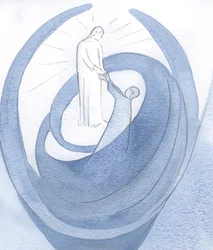 Même lorsque les tentations tourbillonnent autour de nous, le Christ ne nous laisse pas partir, si nous nous accrochons à Lui, 2000