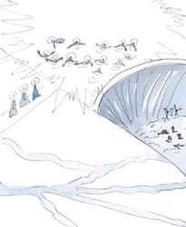 Le paradis est trouvé par ceux qui suivent le chemin vers la rivière d
