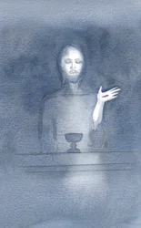 Dans Sa miséricorde, le Christ vient à notre autel, quotidiennement, alors que nous l