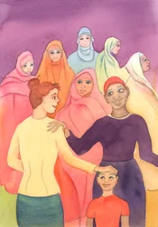 Tout comme une mère se réjouit de tous ses enfants, avec toutes leurs différences, Dieu se réjouit des différentes races auxquelles nous appartenons, avec nos diverses différences