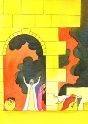 Bien des années avant la naissance du Christ, Jérusalem a été envahie, et le saint Temple profané et détruit, à l