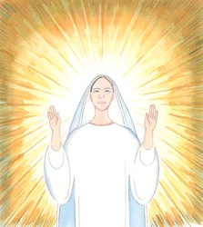 Tout le désir de la Sainte Vierge est de rendre gloire à son Père, comme l