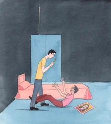 Les gens agissent totalement à l