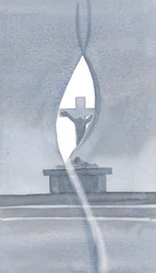 Le Saint-Esprit perce le voile à la Sainte Messe et nous révèle le mystère des souffrances du Christ