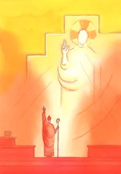 Par chaque Évêque en communion avec le Pape, Dieu le Père nous sanctifie, nous enseigne et nous guide