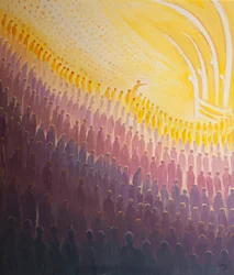 Par nos prières, les âmes saintes du purgatoire reçoivent consolation et aide, et se rapprochent du ciel