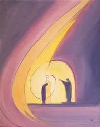 Par la bénédiction à la fin de la messe, nous sommes enveloppés dans la vie de la Sainte Trinité