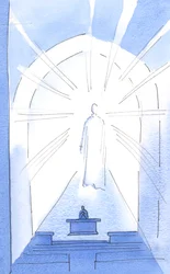 Nous avons entendu que "Le Seigneur élève les pauvres pour les placer en compagnie des princes". Puis le Christ, prince du ciel, était parmi nous