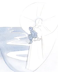 Quand je me fie au Christ, dans la prière silencieuse, je suis comme un petit enfant porté dans sa vitalité et sa joie.