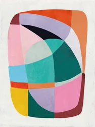 Formes abstraites éclatantes