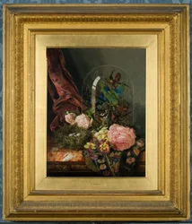 Roses et nature morte