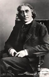 Harry Brodribb Irving 1870-1919, acteur anglais, 1905