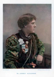 Sir George Alexander, acteur et directeur de théâtre anglais, 1901