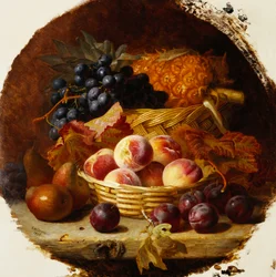 Pêches, prunes, poires et ananas, 1896