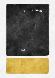 Abstrait noir et or